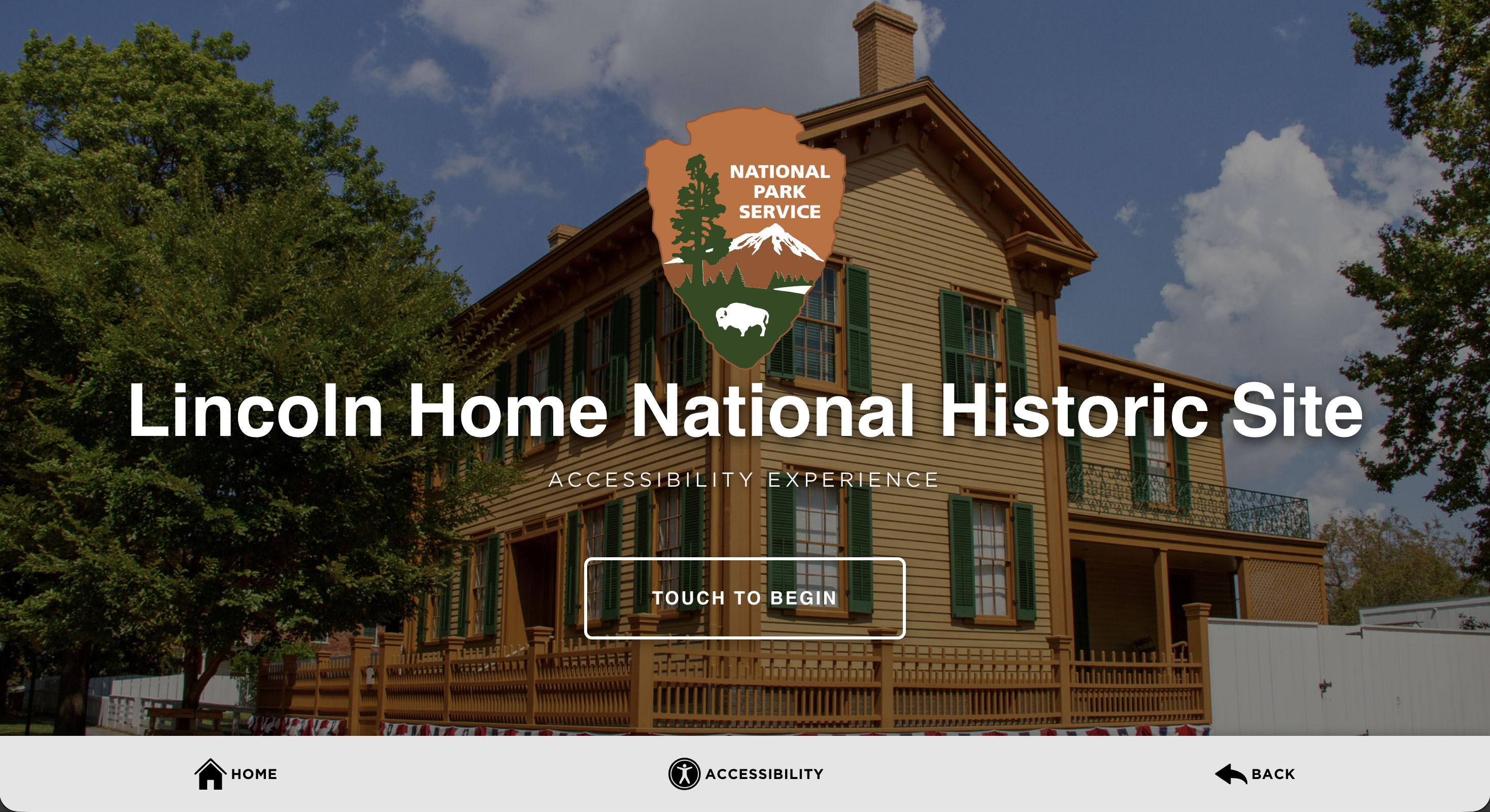 Abraham Lincoln Home National Historic Site Tablet Experience